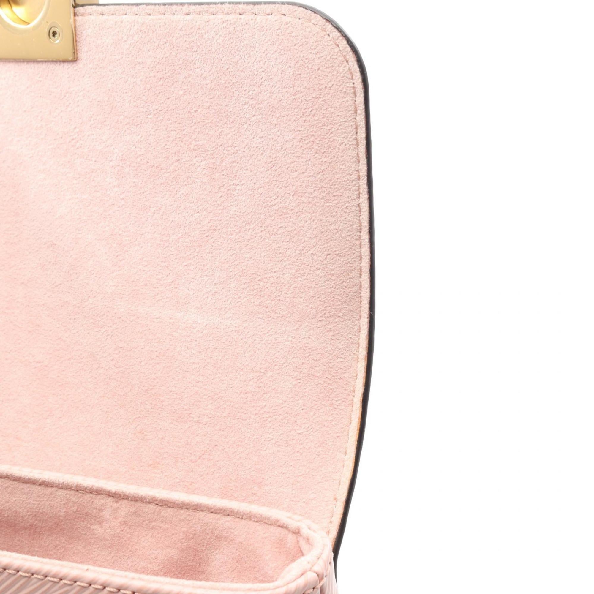 Louis Vuitton Pink Leather Handbag (Pre-Owned)
