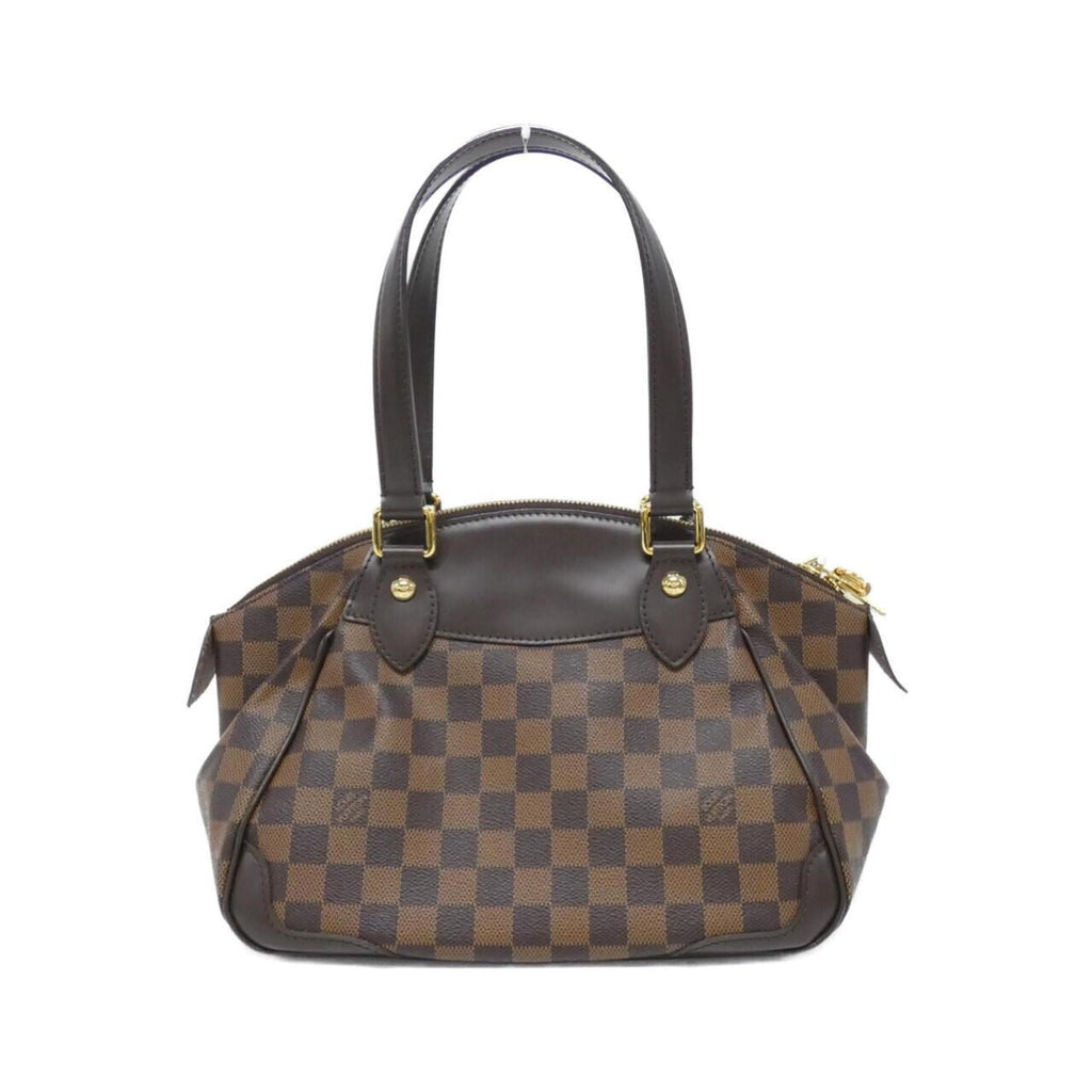 Louis Vuitton Brown Coated Canvas Handbag (Pre-Owned)