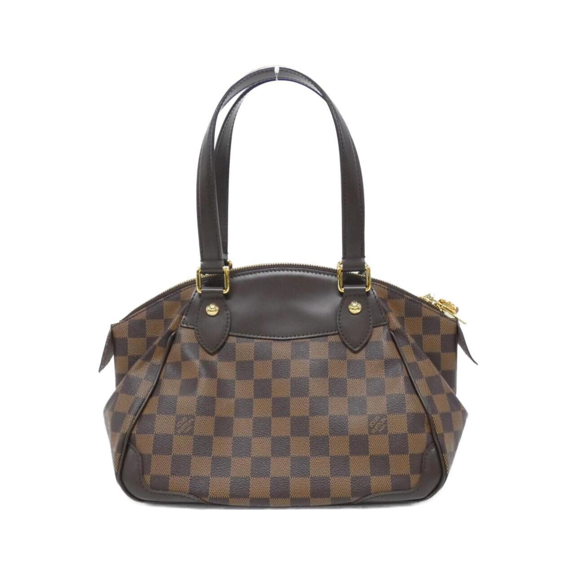 Louis Vuitton Brown Coated Canvas Handbag (Pre-Owned)