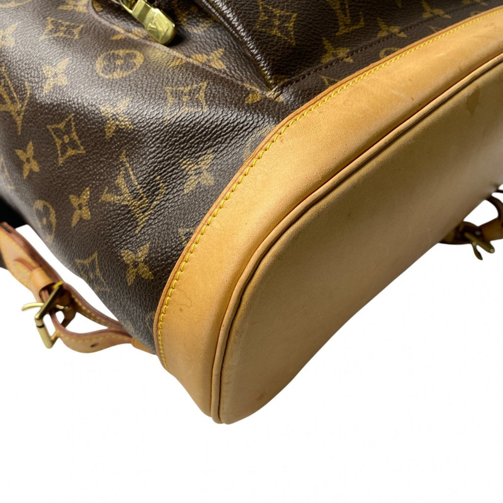 Louis Vuitton Brown Pvc Leather Backpack (Pre-Owned)