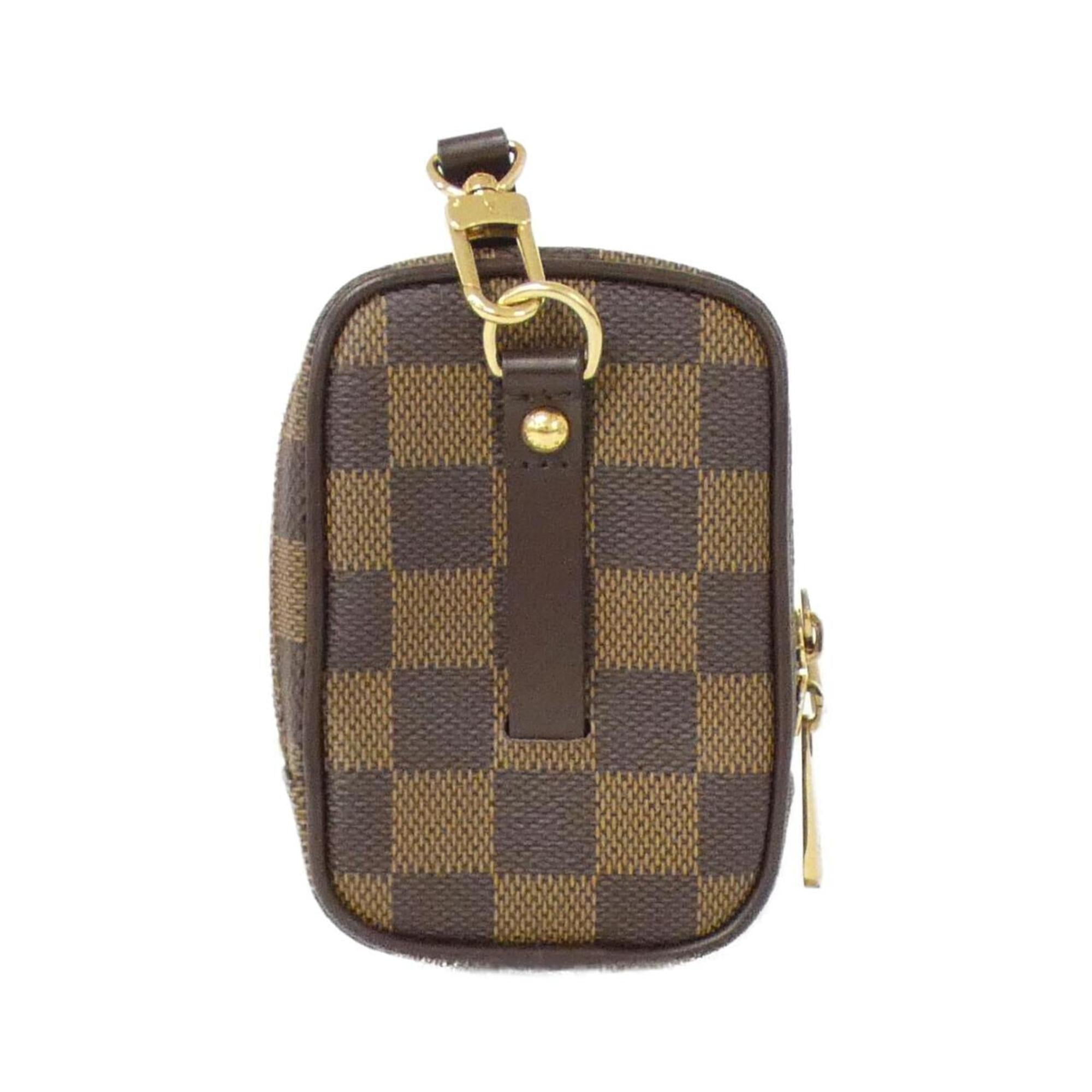 Louis Vuitton Ebene Coated Canvas Pouch (Pre-Owned)