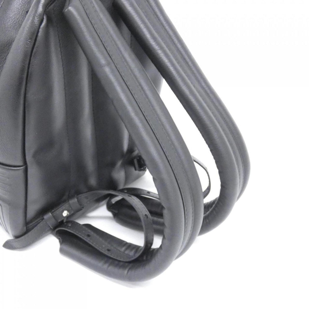 Louis Vuitton Black Leather Backpack (Pre-Owned)