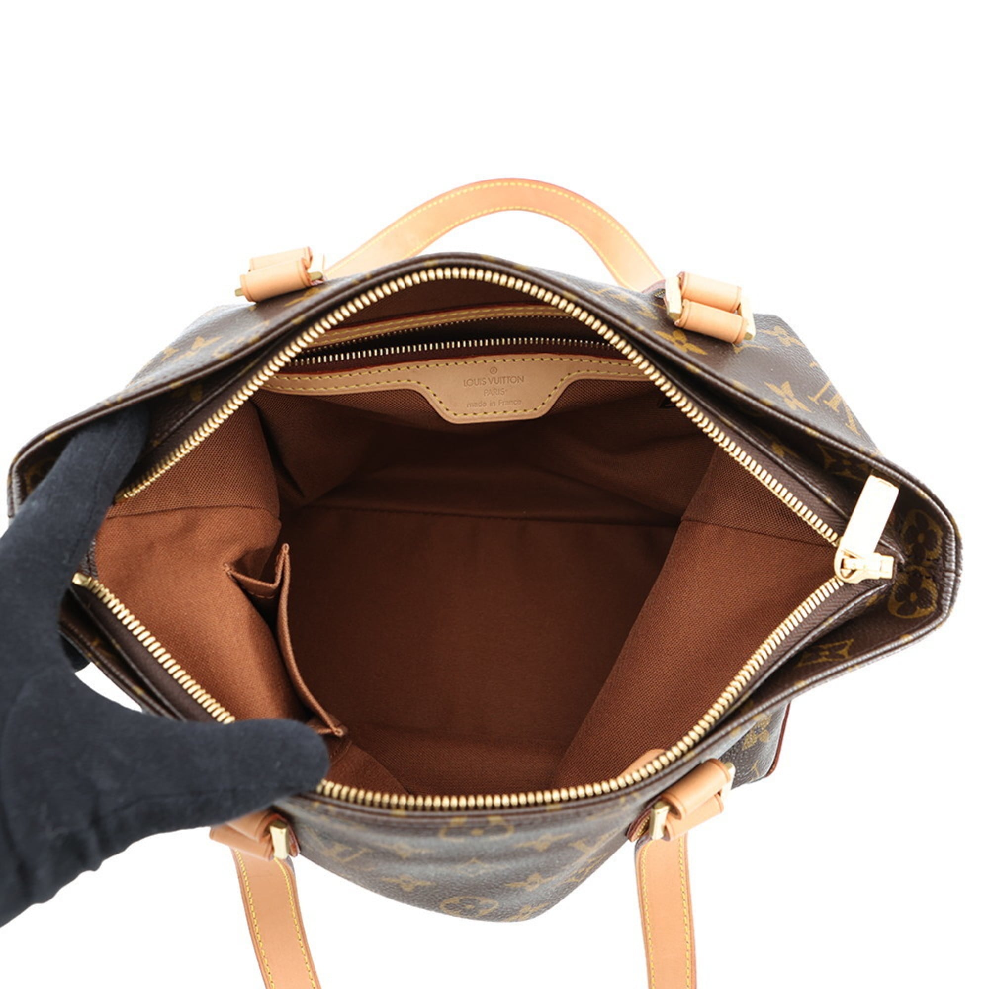 Louis Vuitton Brown Monogram Monogram Shoulder Bag Tote Bag (Pre-Owned)