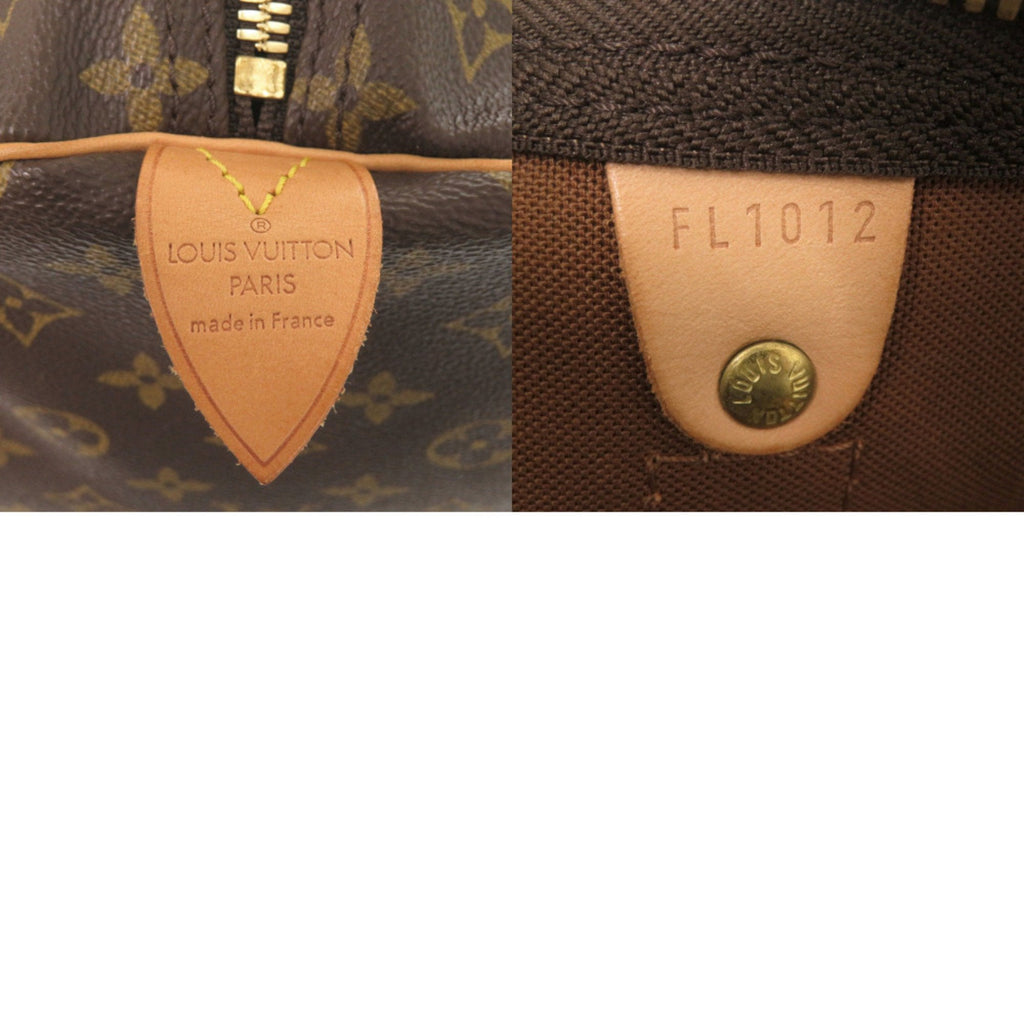 Louis Vuitton Brown Monogram Canvas Boston Bag (Pre-Owned)