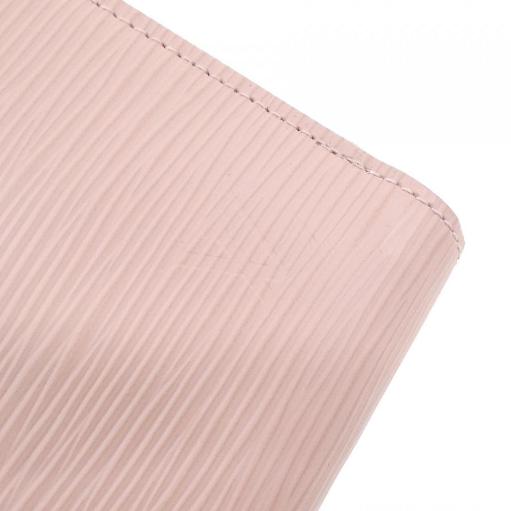 Louis Vuitton Rose Ballerine Leather Long Wallet (Bi-Fold) (Pre-Owned)