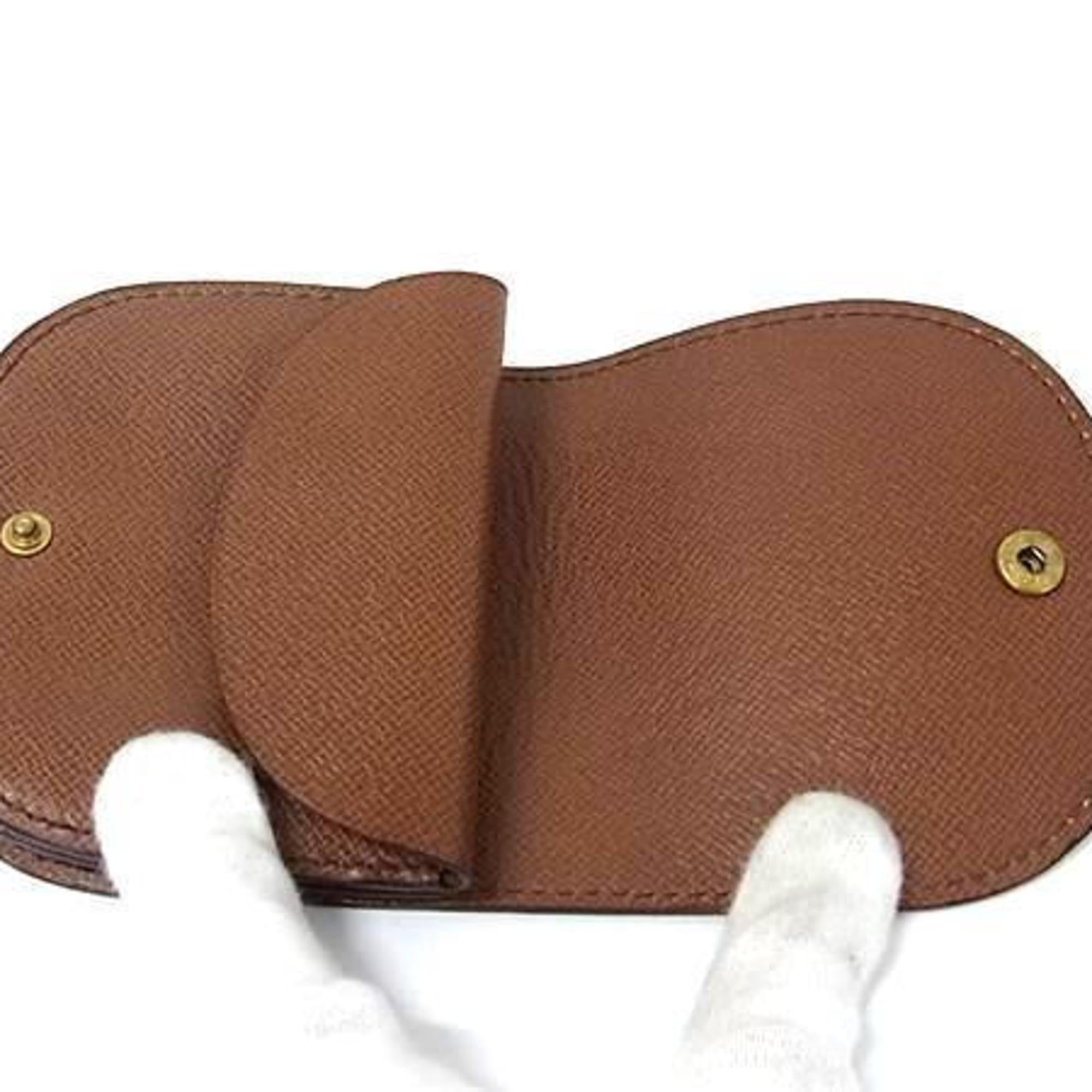 Louis Vuitton Brown Monogram Monogram Coin Purse/Coin Case (Pre-Owned)