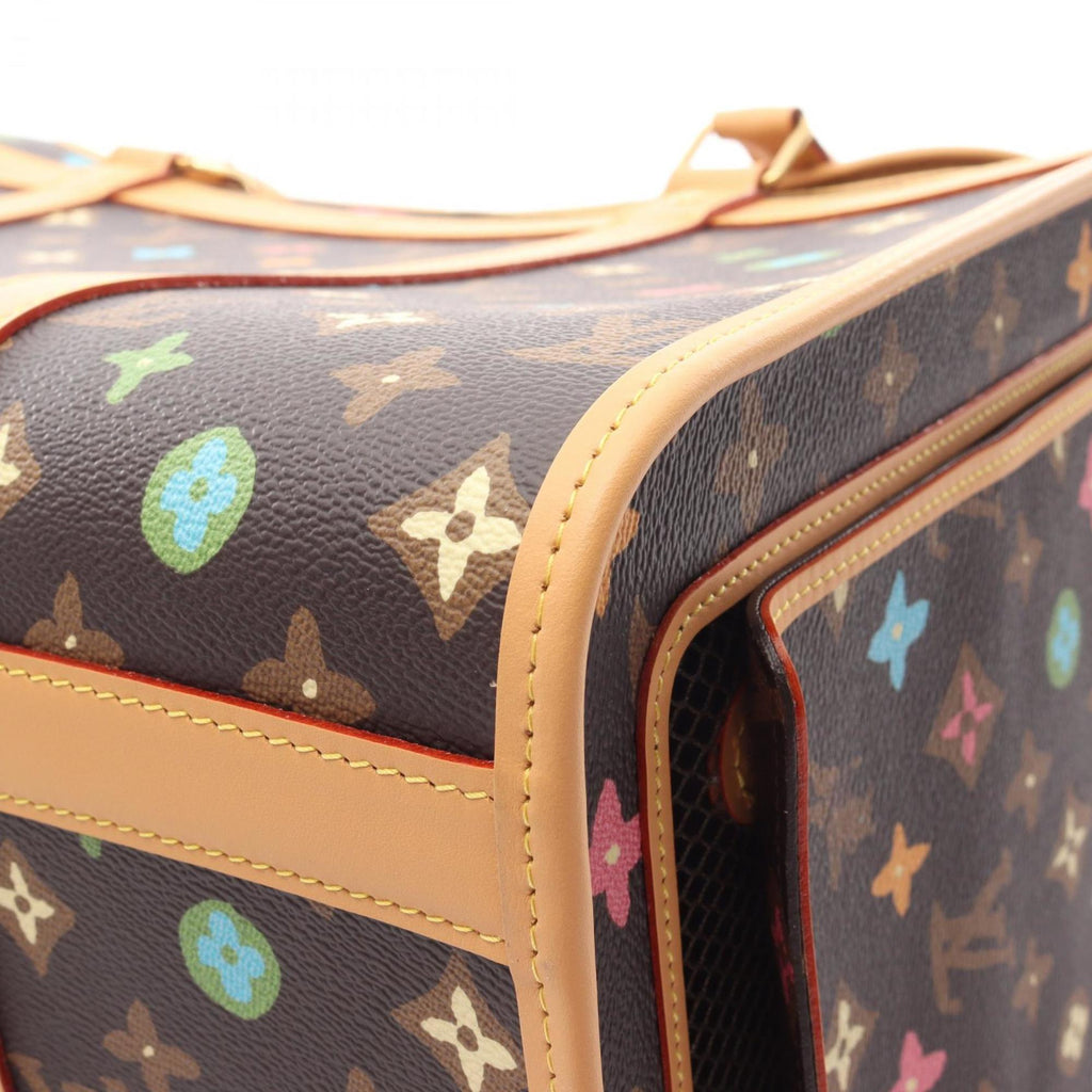 Louis Vuitton Brown Multi-Color Pvc Leather Handbag (Pre-Owned)