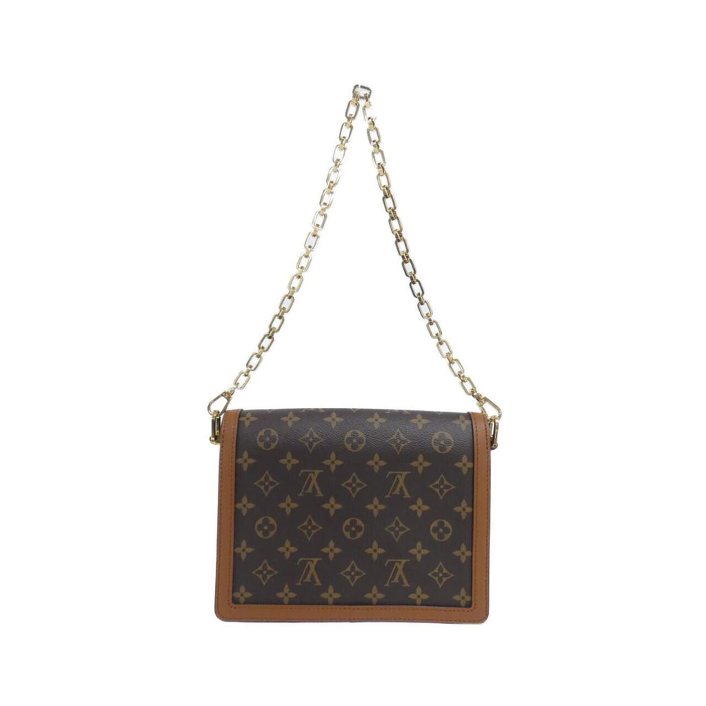Louis Vuitton Brown Coated Canvas Shoulder Bag (Pre-Owned)