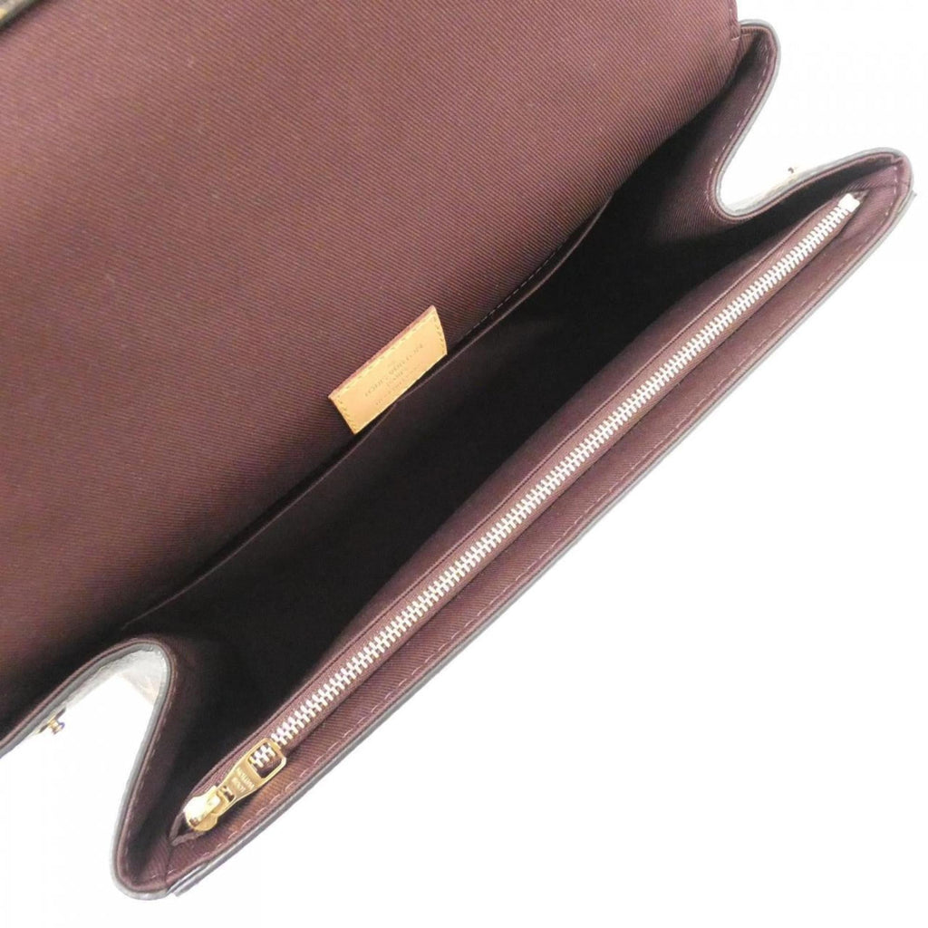 Louis Vuitton Marron Coated Canvas Handbag (Pre-Owned)