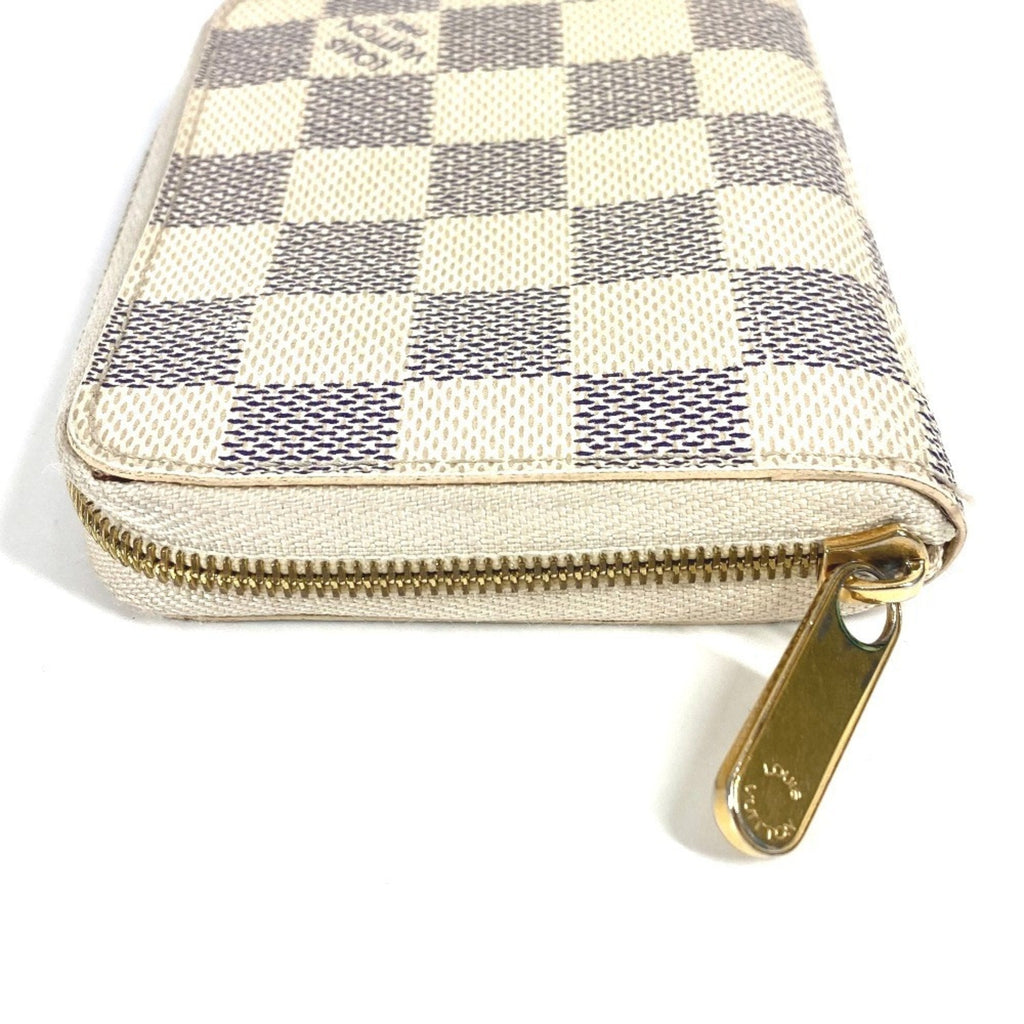 Louis Vuitton Damier Azur Damier Azur White Damier Azur Coin Purse/Coin Case (Pre-Owned)
