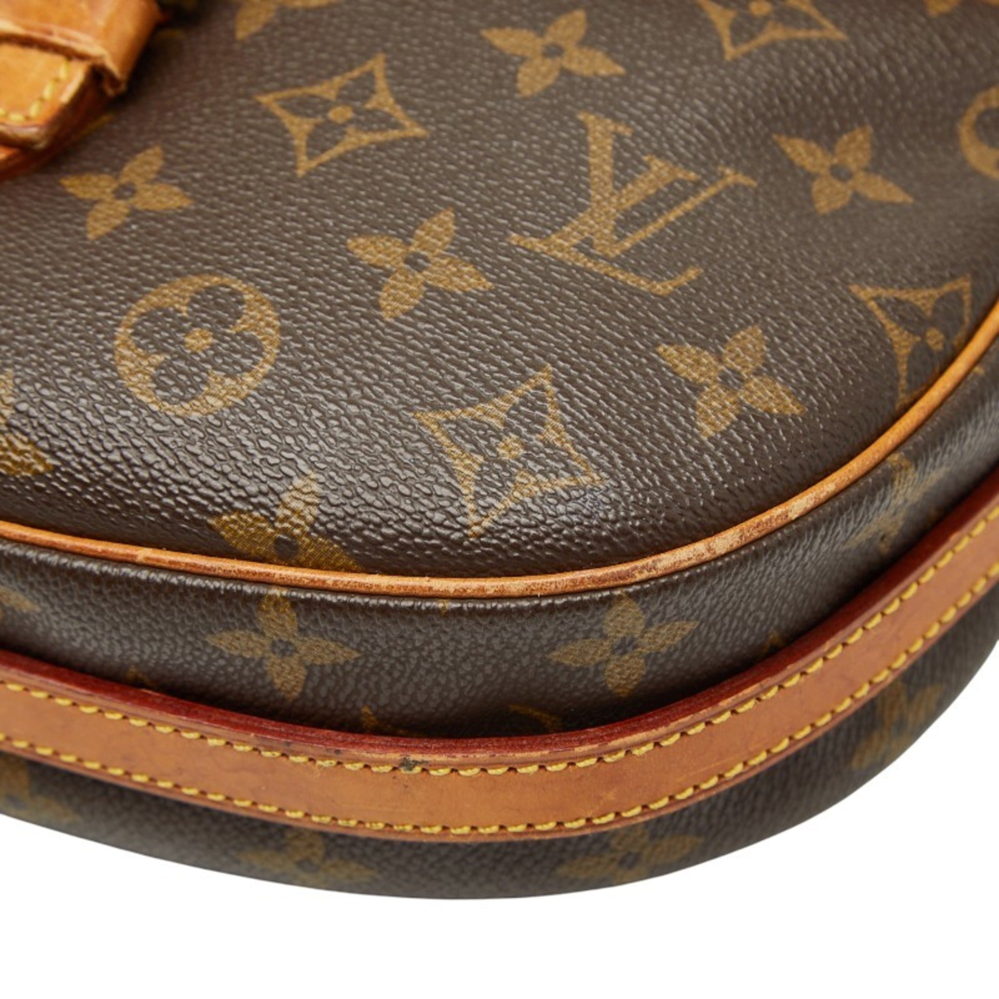 Louis Vuitton Brown Pvc Leather Shoulder Bag (Pre-Owned)