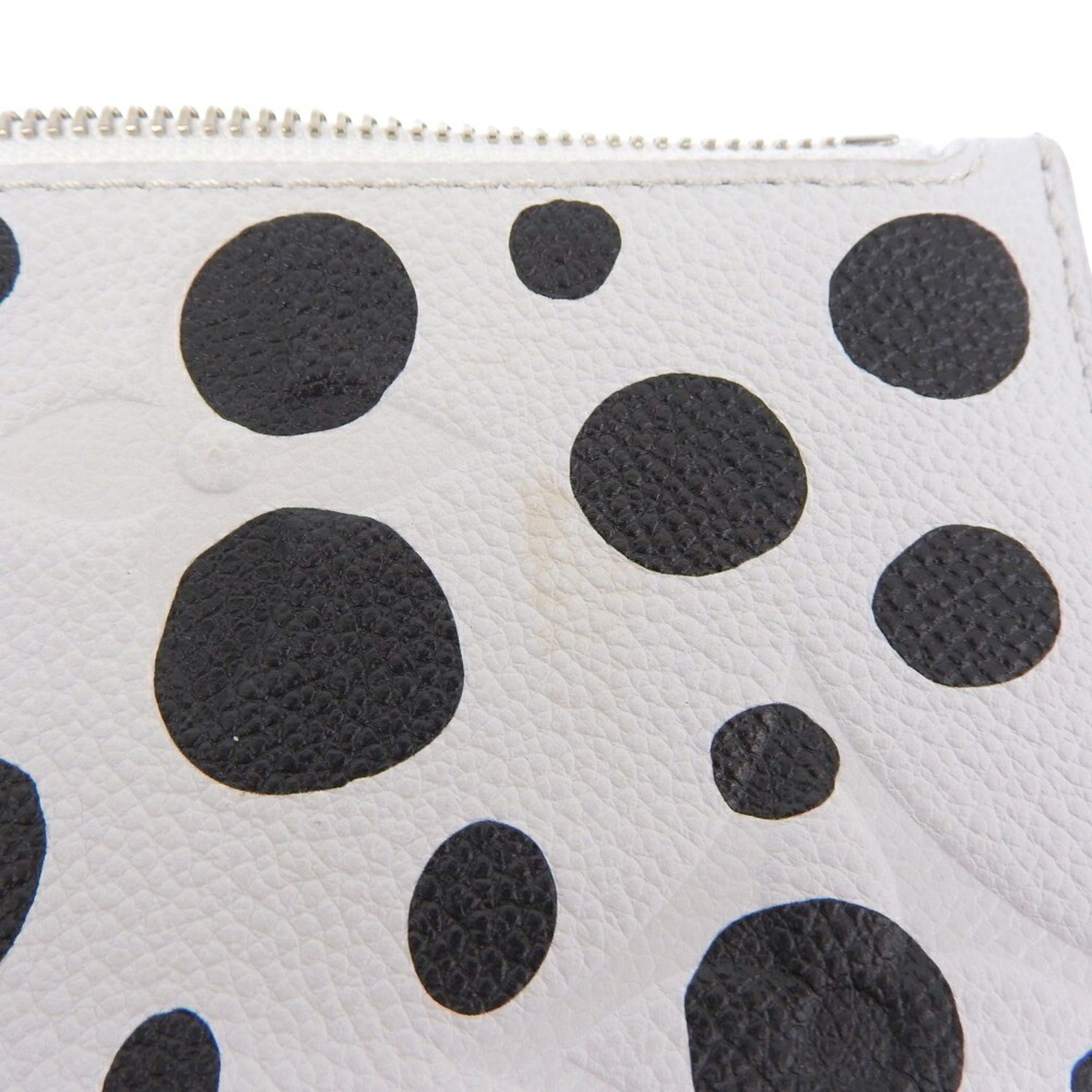 Louis Vuitton Black White Leather Tote Bag (Pre-Owned)