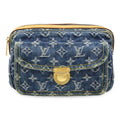 Louis Vuitton Blue Monogram Denim Fanny Pack Shoulder Bag (Pre-Owned)