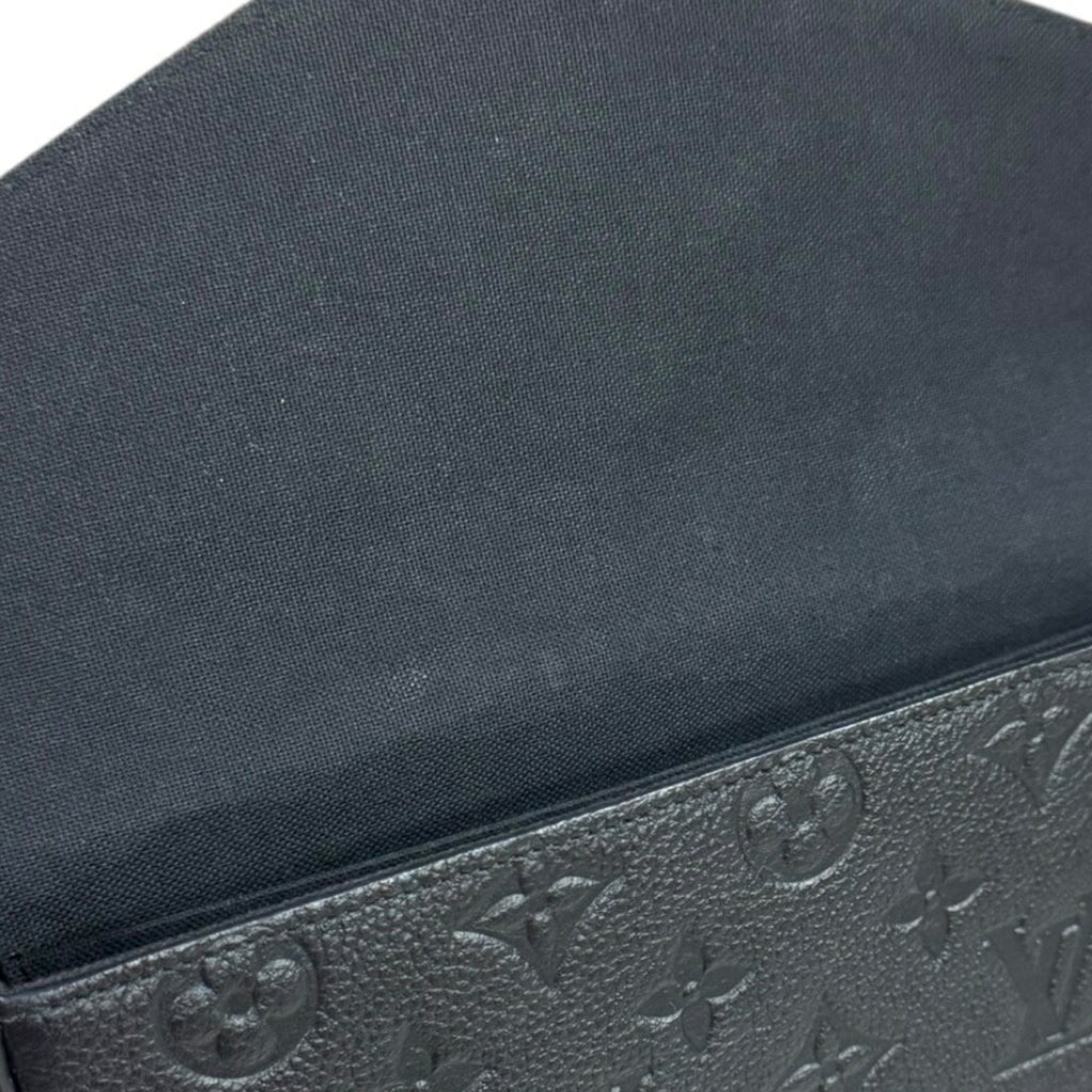 Louis Vuitton Black Monogram Empreinte Shoulder Bag (Pre-Owned)