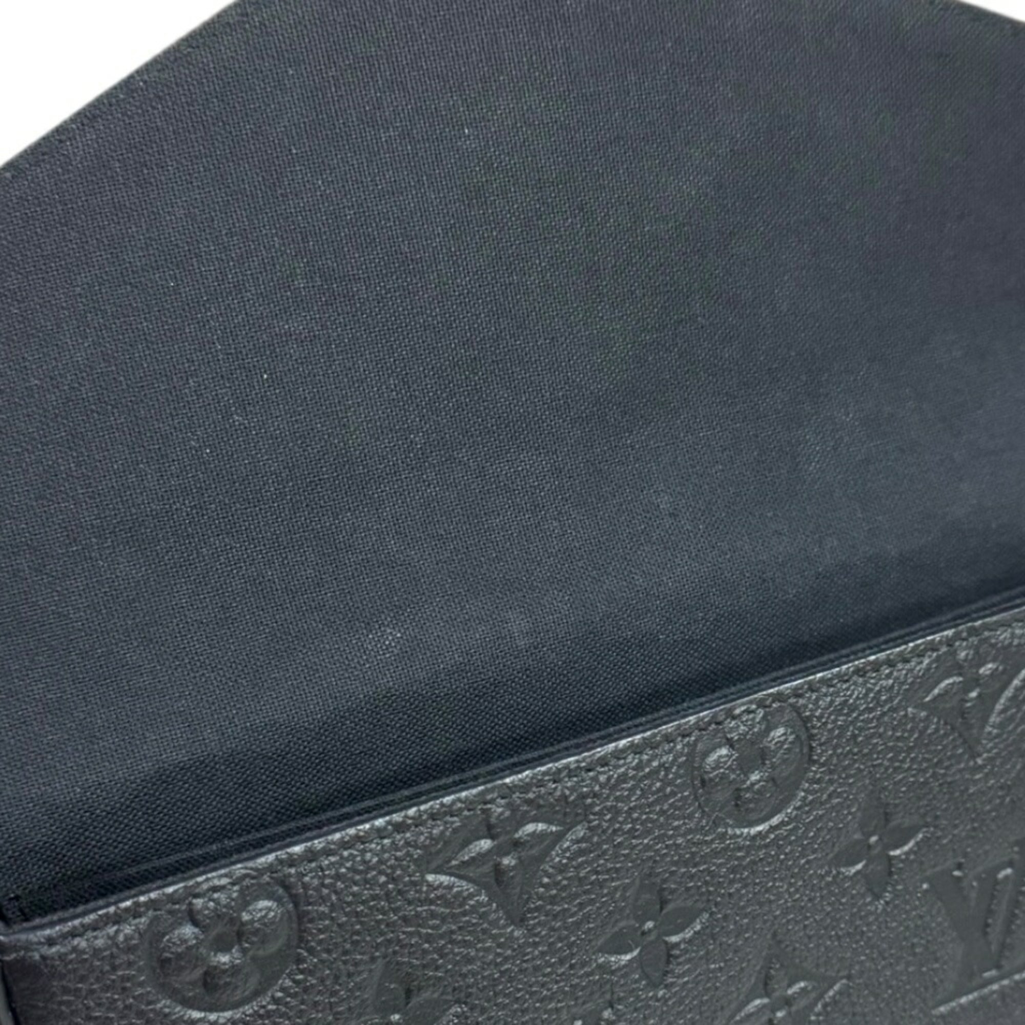 Louis Vuitton Black Monogram Empreinte Shoulder Bag (Pre-Owned)