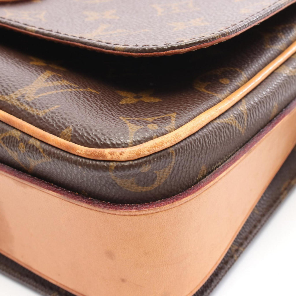 Louis Vuitton Brown Coated Canvas Monogram Pvc Leather Shoulder Bag (Pre-Owned)