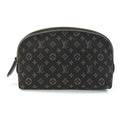 Louis Vuitton Dark Brown Fusain Monogram Idylle Canvas Pochette Pouch (Pre-Owned)