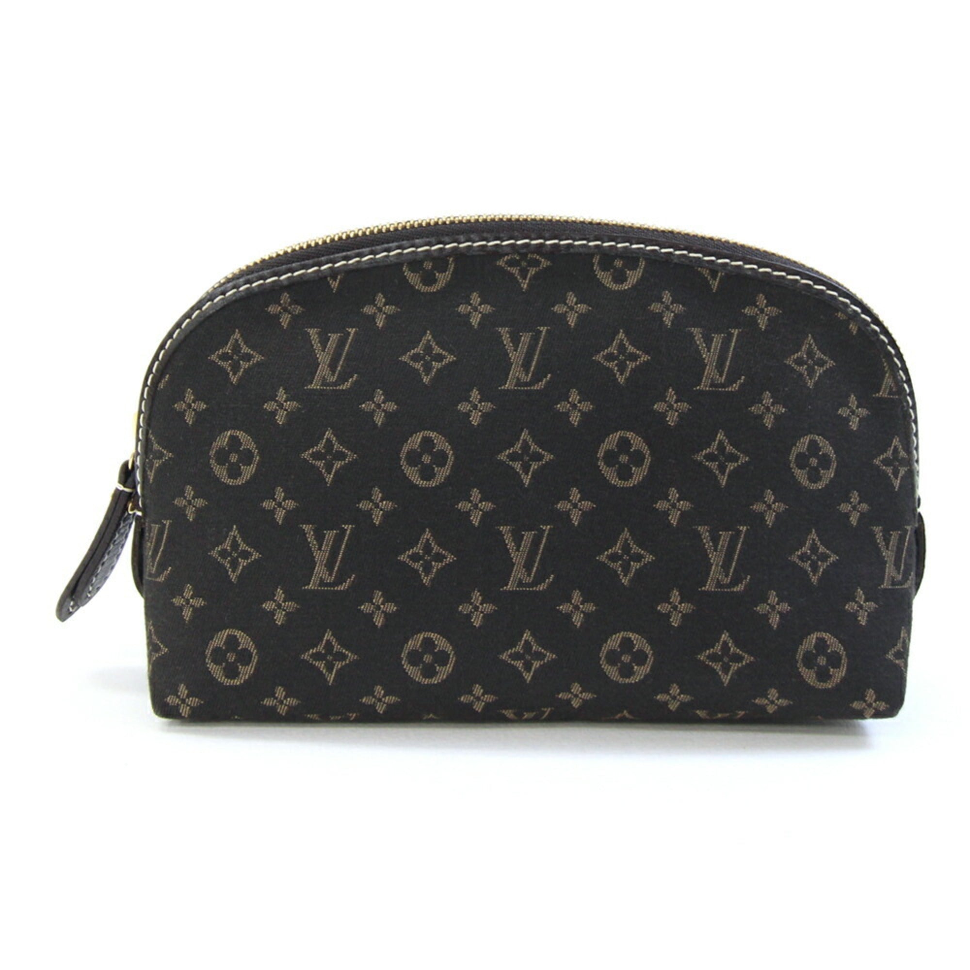 Louis Vuitton Dark Brown Fusain Monogram Idylle Canvas Pochette Pouch (Pre-Owned)