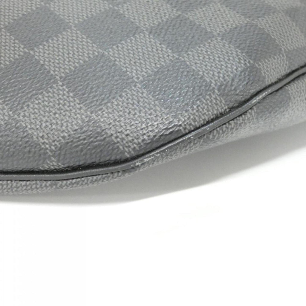 Louis Vuitton Graphite Coated Canvas Shoulder Bag (Pre-Owned)