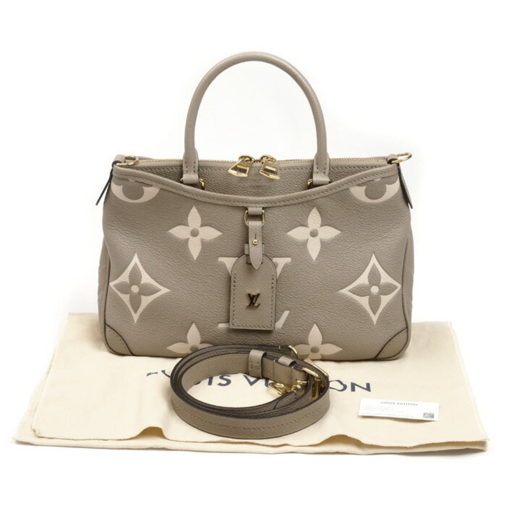 Louis Vuitton Beige Monogram Empreinte Shoulder Bag (Pre-Owned)