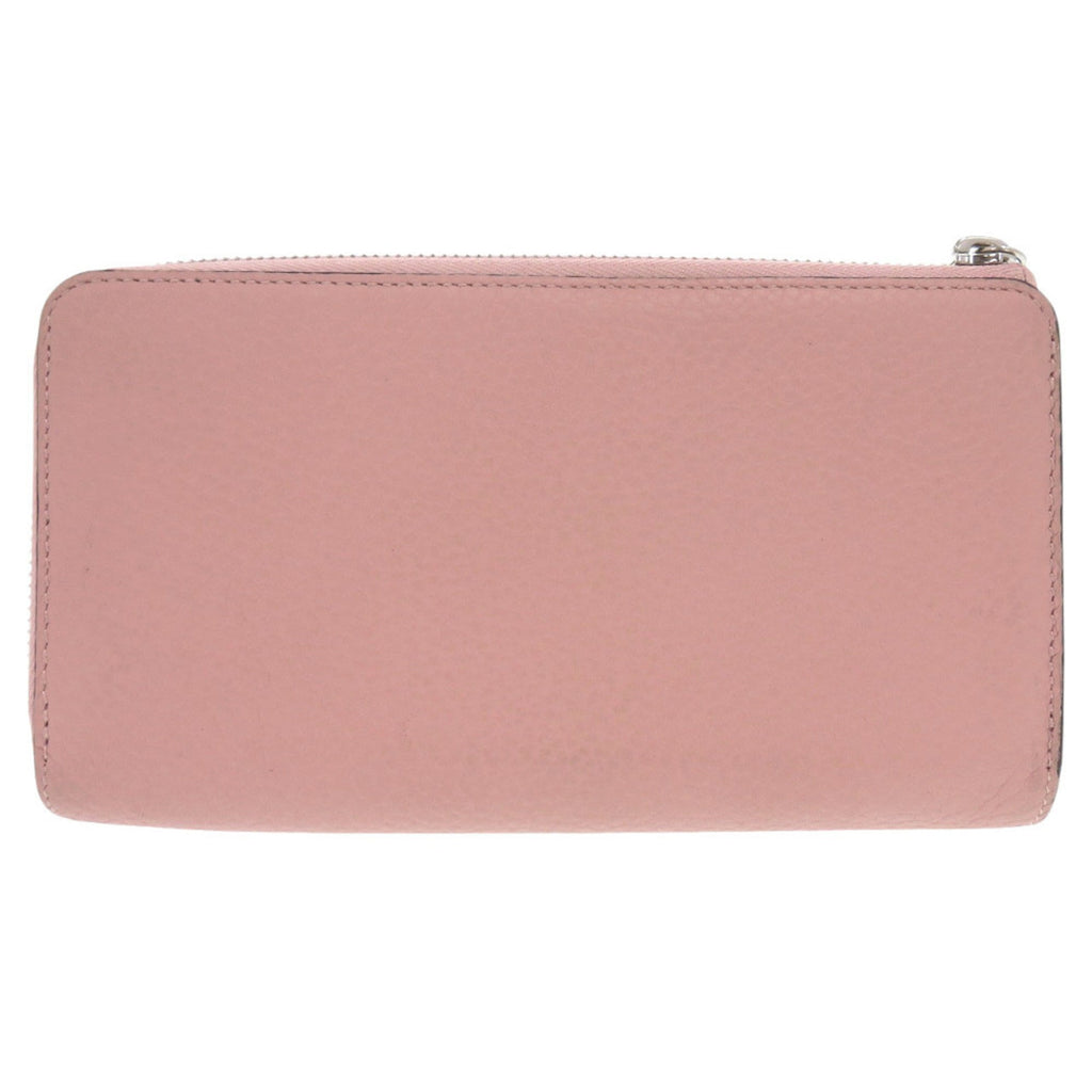 Louis Vuitton Magnolia Pink Leather Long Wallet (Bi-Fold) (Pre-Owned)