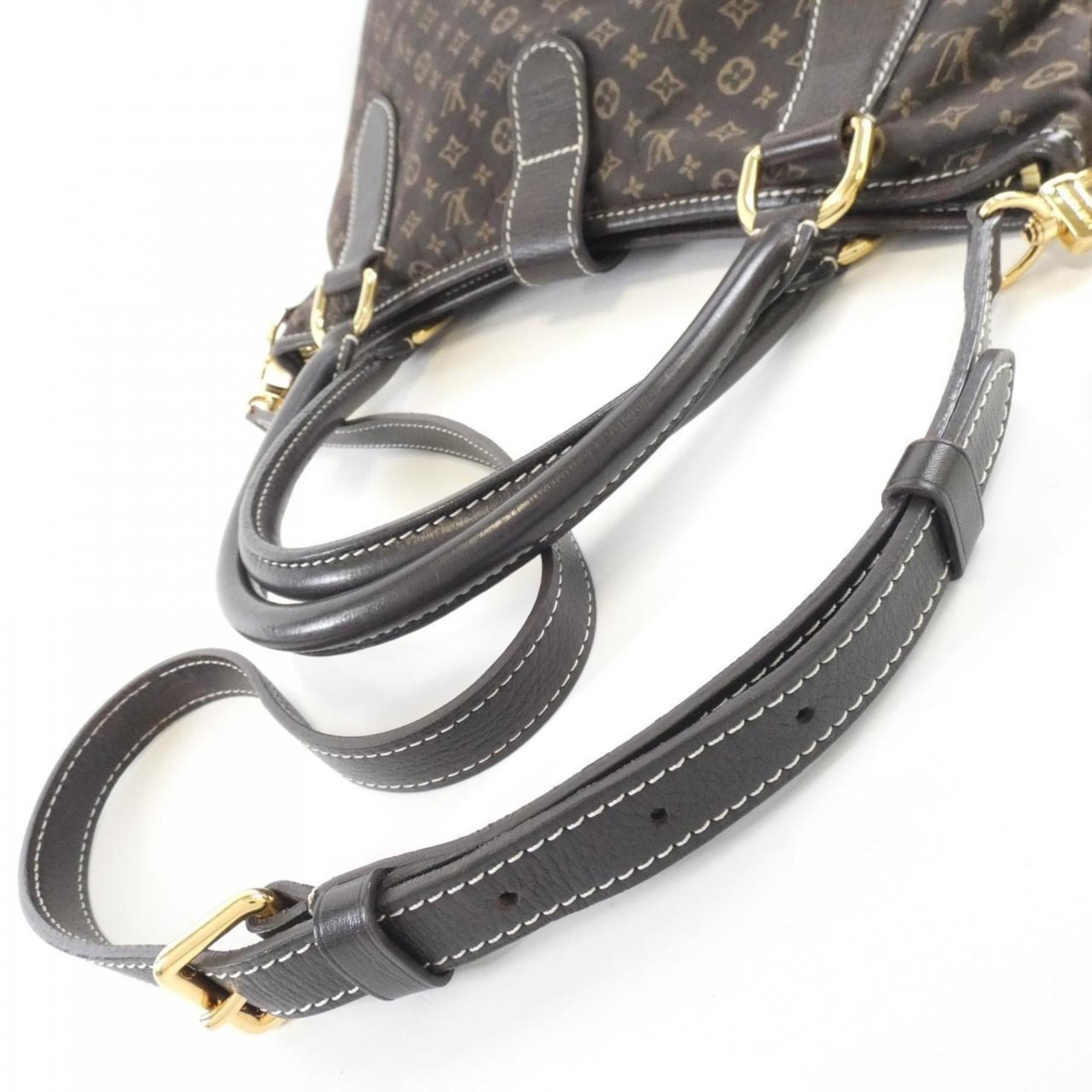 Louis Vuitton Fusain Canvas Shoulder Bag (Pre-Owned)