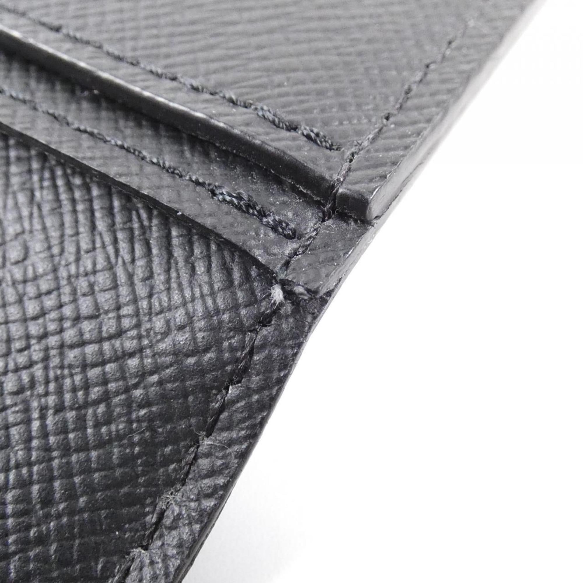 Louis Vuitton Black Monogram Eclipse Monogram Eclipse Long Wallet (Bi-Fold) (Pre-Owned)