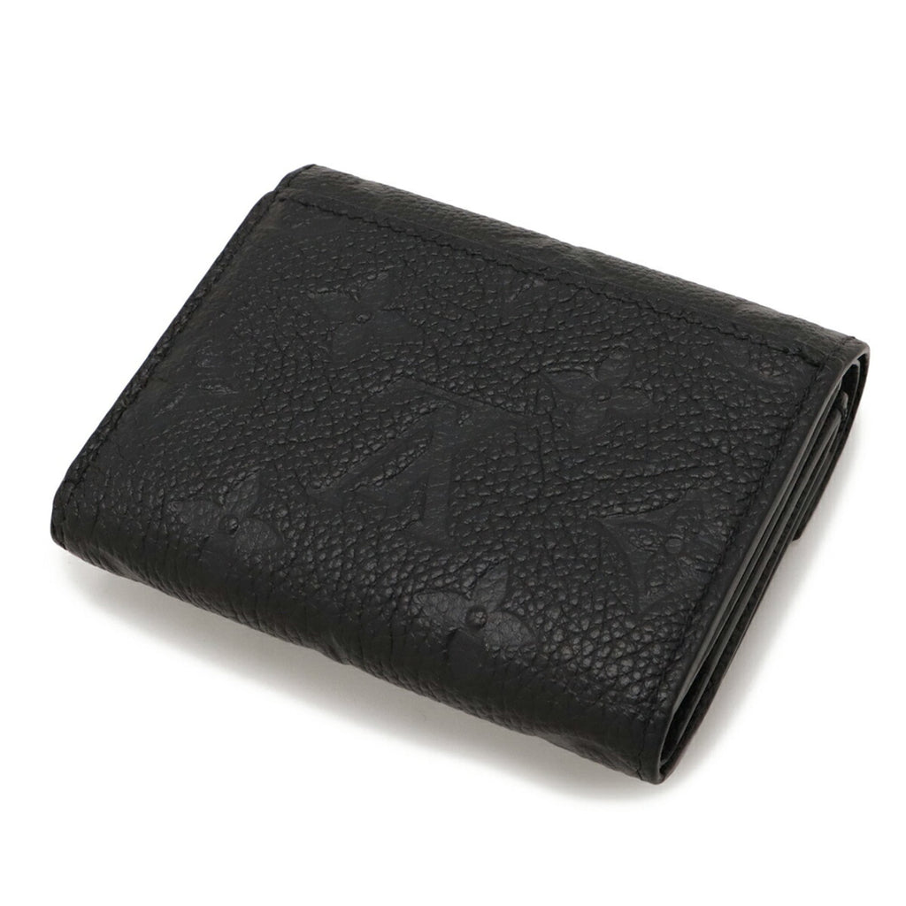 Louis Vuitton Black Noir Monogram Empreinte Leather Wallet (Tri-Fold) (Pre-Owned)