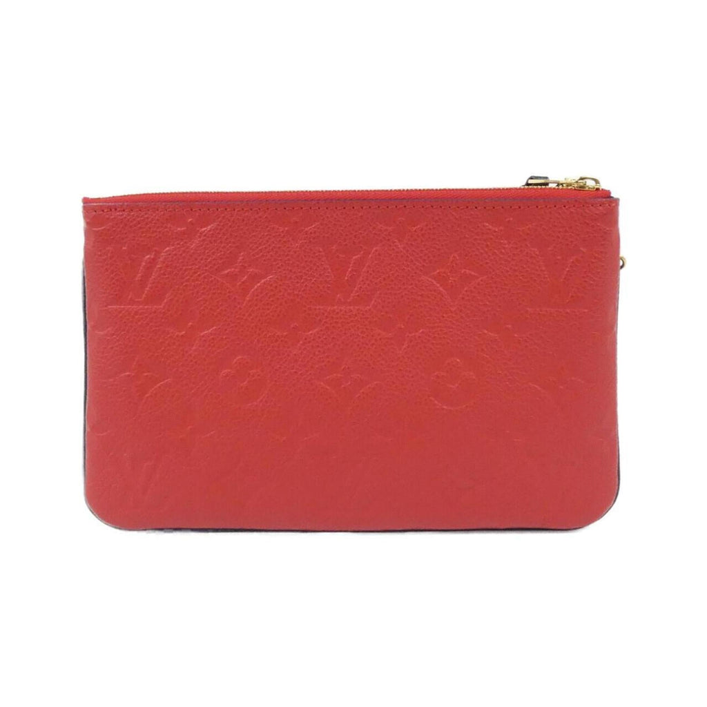Louis Vuitton Monogram Empreinte Marine Rouge Leather Pochette Shoulder Bag (Pre-Owned)