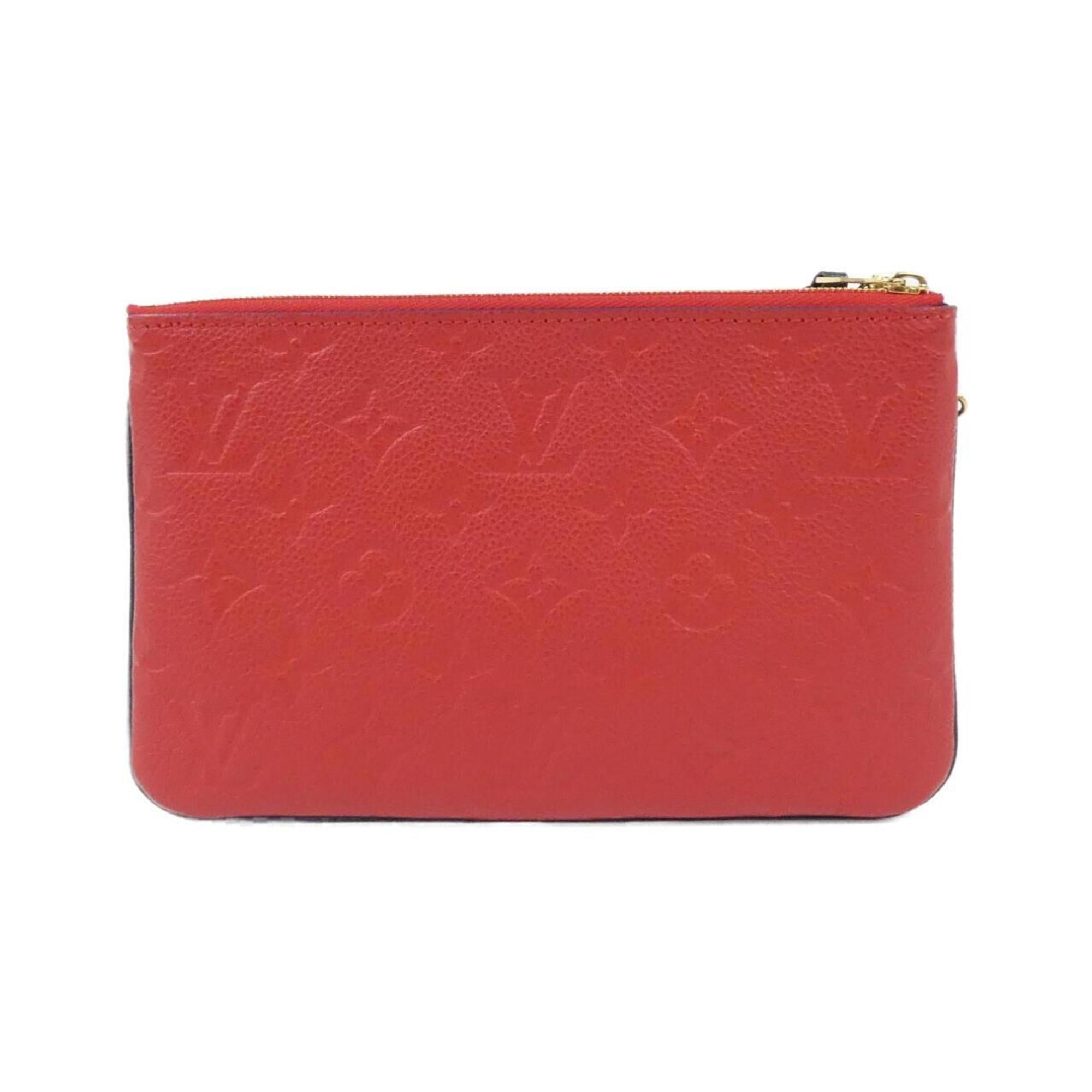 Louis Vuitton Monogram Empreinte Marine Rouge Leather Pochette Shoulder Bag (Pre-Owned)