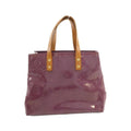 Louis Vuitton Vernis Gold Leather Handbag (Pre-Owned)