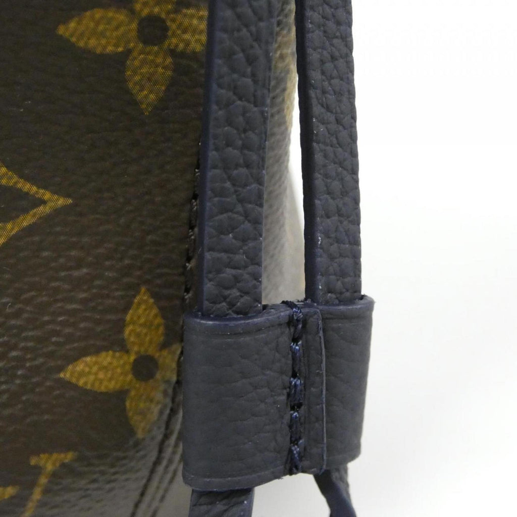 Louis Vuitton Marron Coated Canvas Handbag Pouch (Pre-Owned)