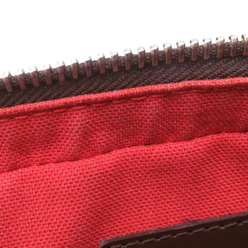 Louis Vuitton Damier Brown Ebene Damier Canvas Fanny Pack Shoulder Bag Sling Bag (Pre-Owned)