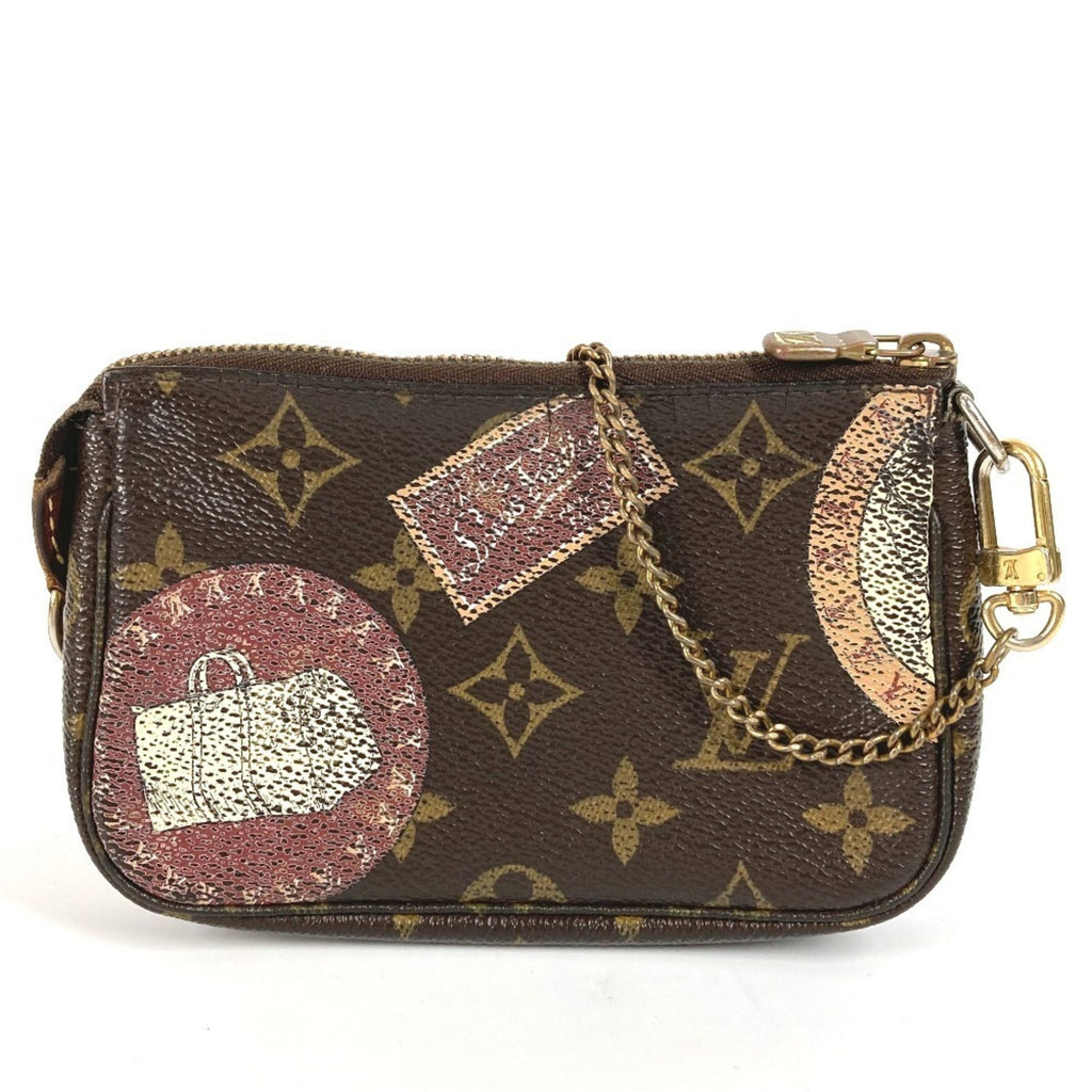 Louis Vuitton Brown Monogram Monogram Handbag Pochette Shoulder Bag (Pre-Owned)
