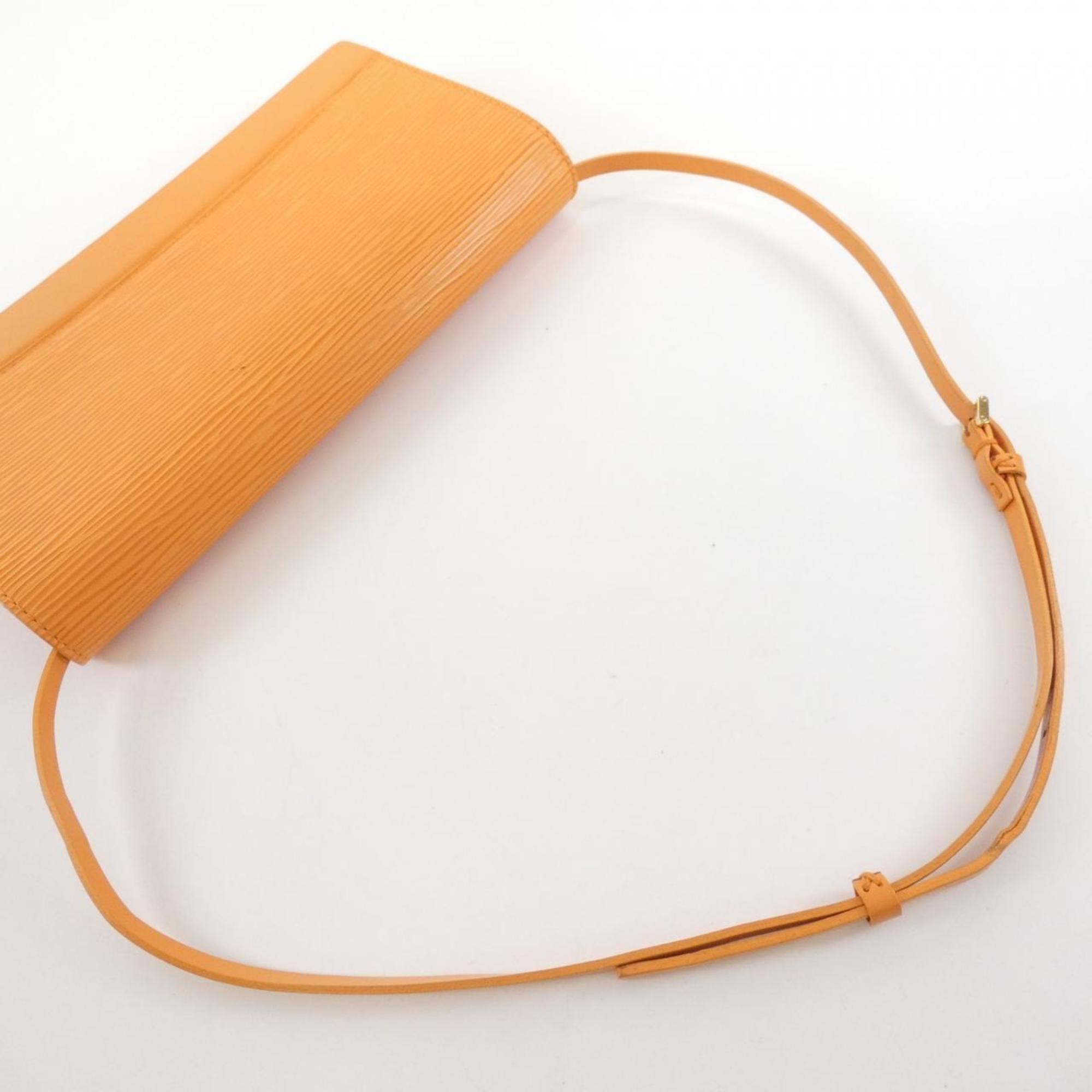 Louis Vuitton Mandarin Leather Pouch (Pre-Owned)