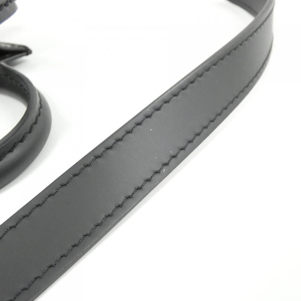 Louis Vuitton Black Leather Handbag (Pre-Owned)