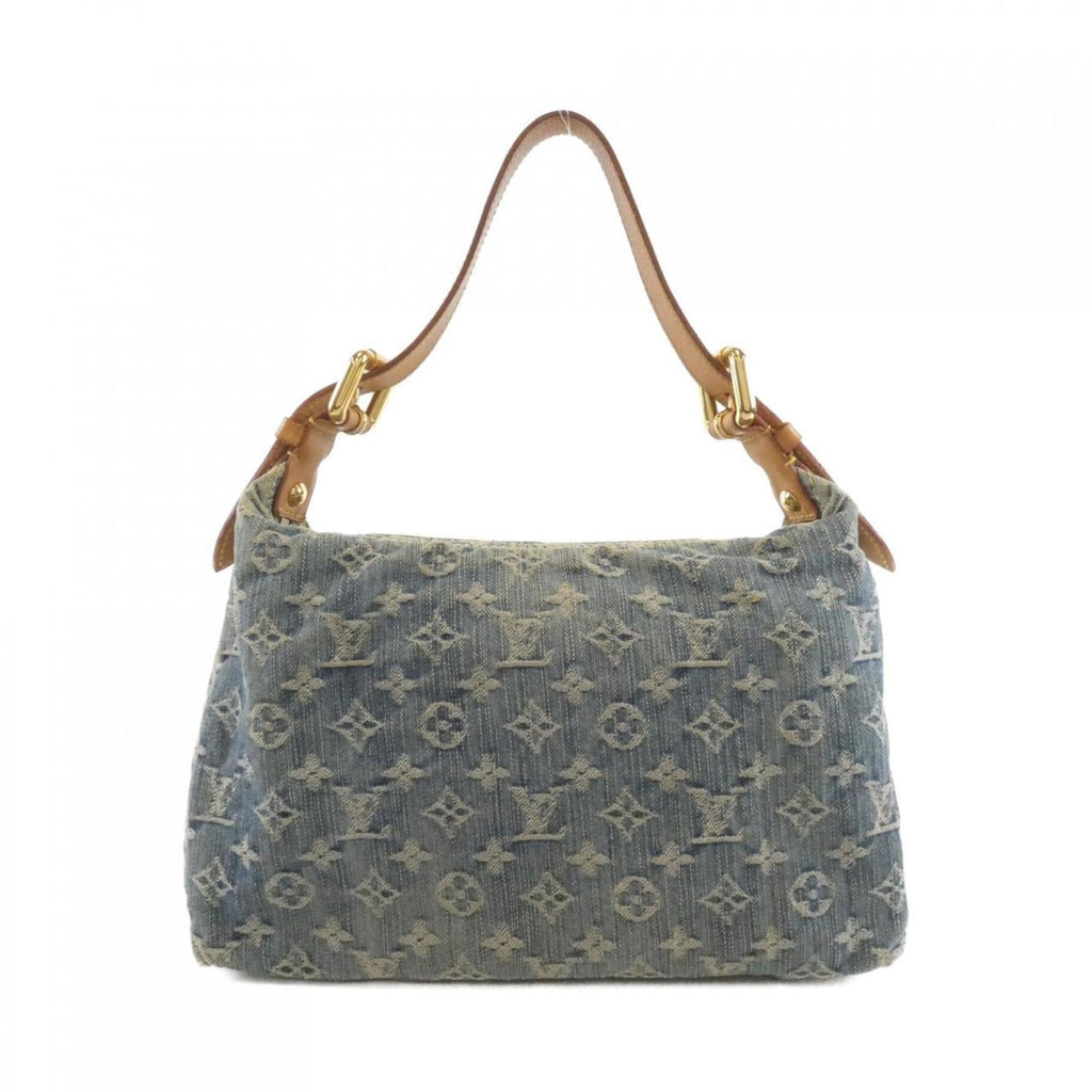 Louis Vuitton Blue Denim Canvas Shoulder Bag (Pre-Owned)