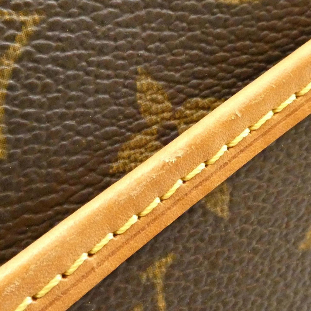 Louis Vuitton Monogram Marron Coated Canvas Handbag (Pre-Owned)