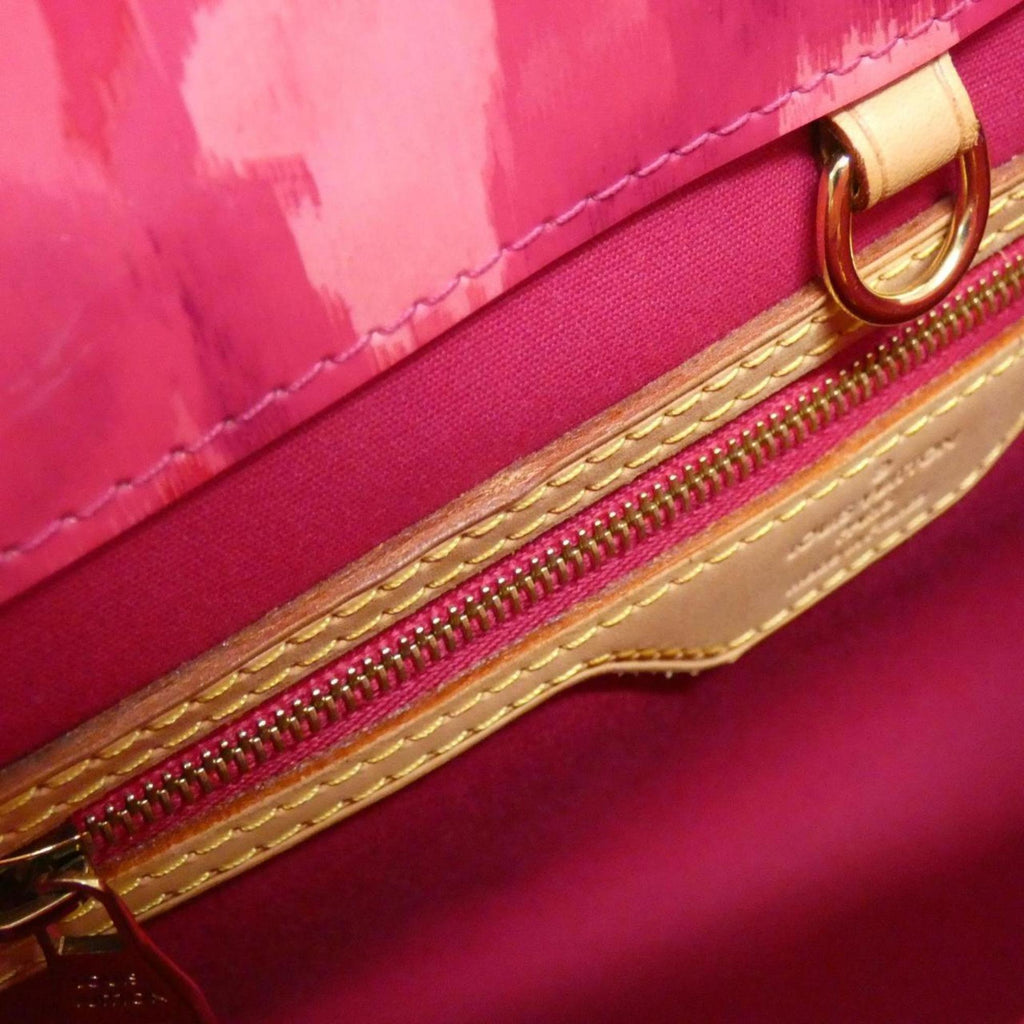 Louis Vuitton Indian Rose Rose Monogram Vernis Handbag (Pre-Owned)