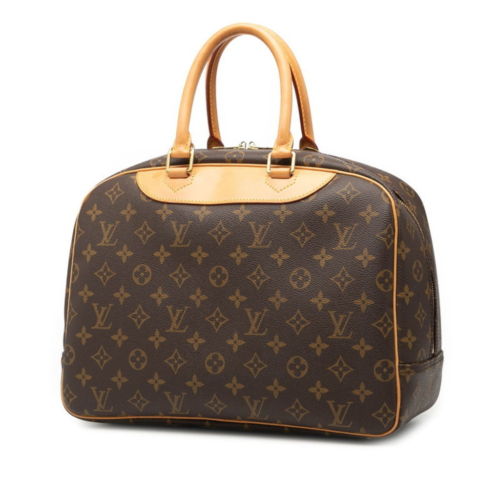 Louis Vuitton Brown Pvc Leather Handbag (Pre-Owned)