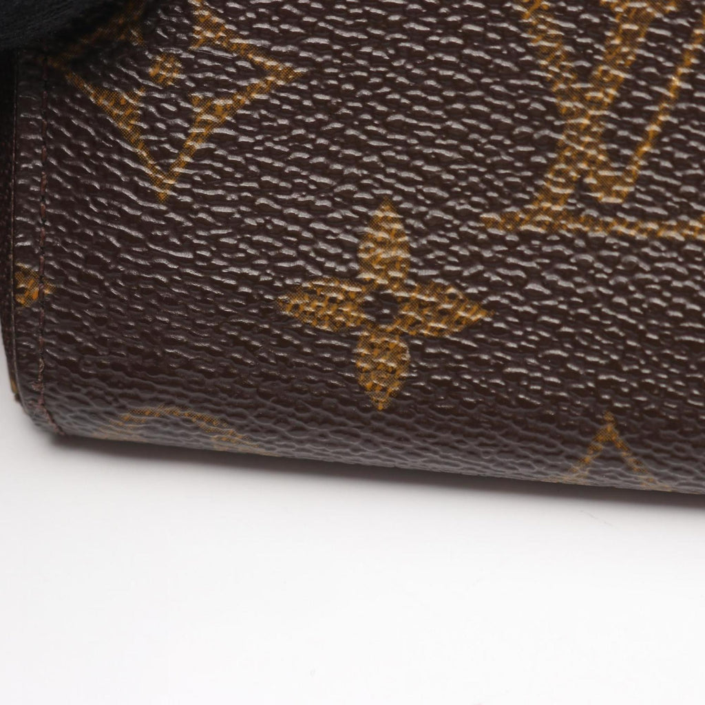 Louis Vuitton Brown Coated Canvas Coin Purse/Coin Case (Pre-Owned)