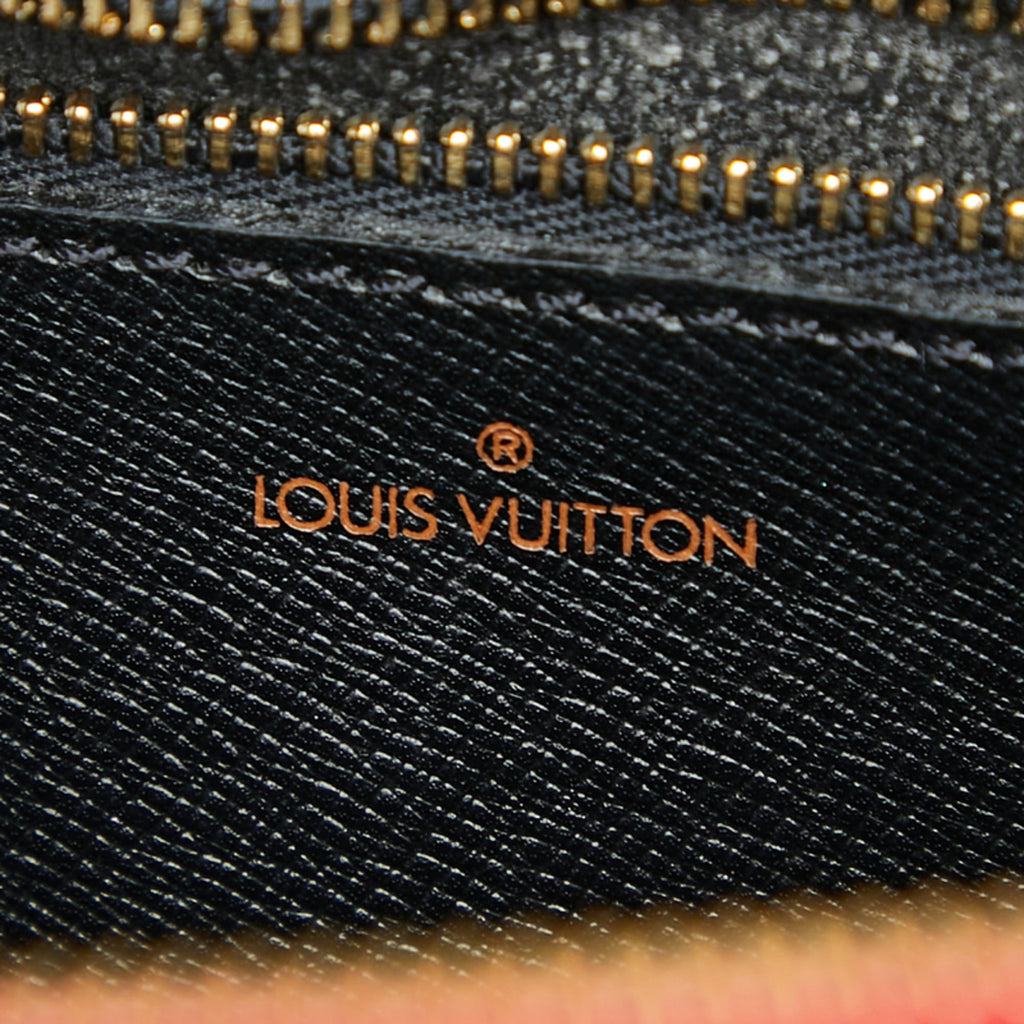Louis Vuitton Castilian Red Leather Shoulder Bag (Pre-Owned)