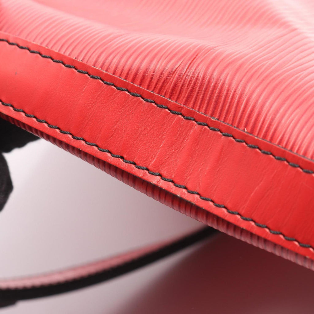 Louis Vuitton Castilian Red Red Color Leather Shoulder Bag (Pre-Owned)