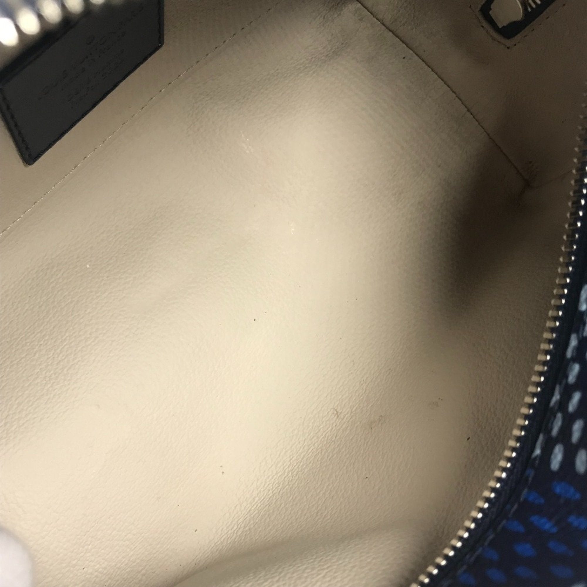 Louis Vuitton Blue Damier Canvas Clutch Bag (Pre-Owned)