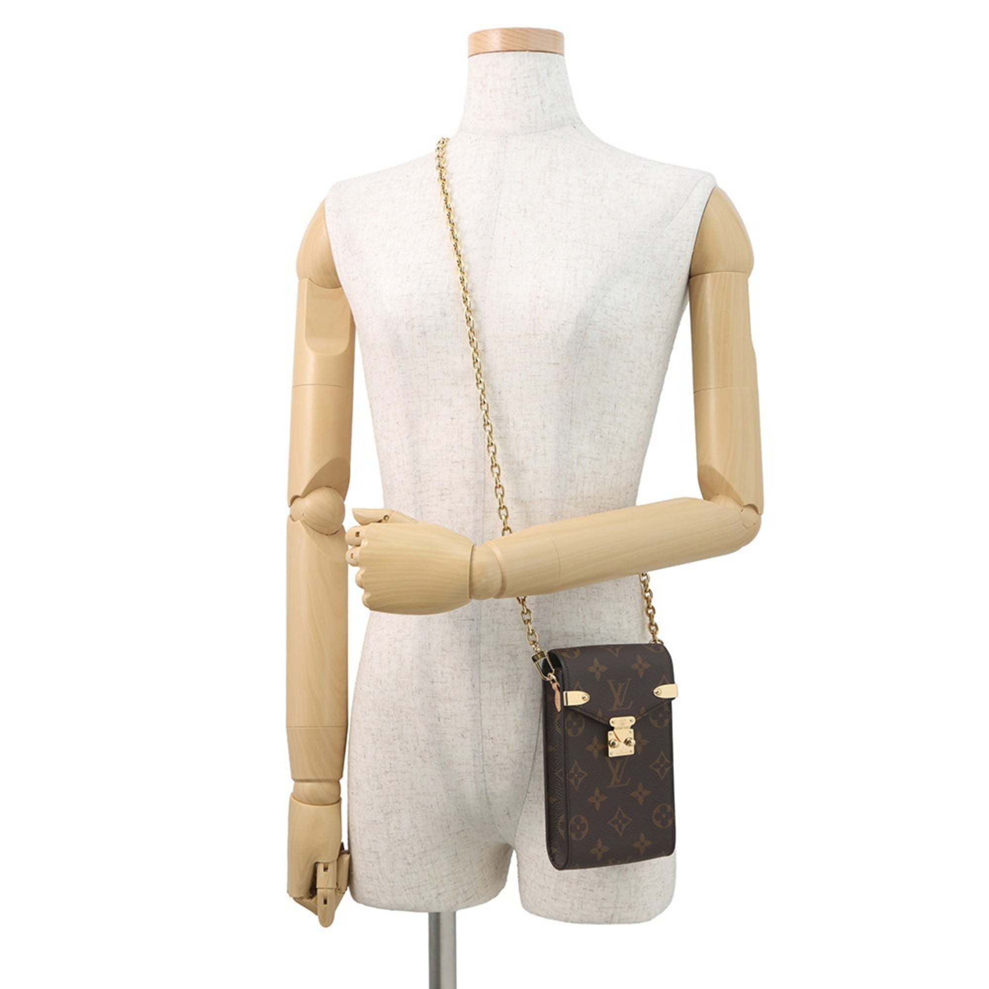 Louis Vuitton Brown Monogram Shoulder Bag (Pre-Owned)