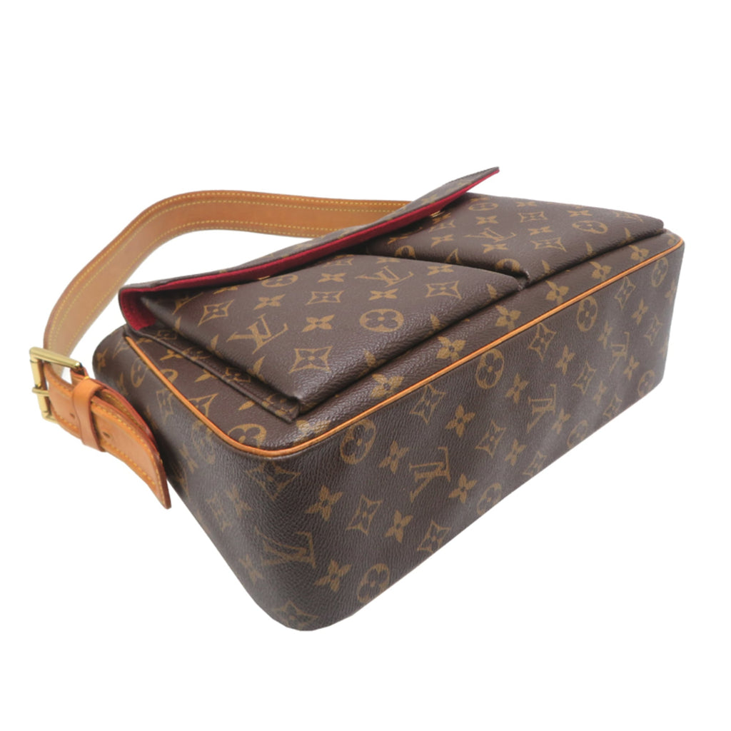 Louis Vuitton Brown Monogram Shoulder Bag (Pre-Owned)