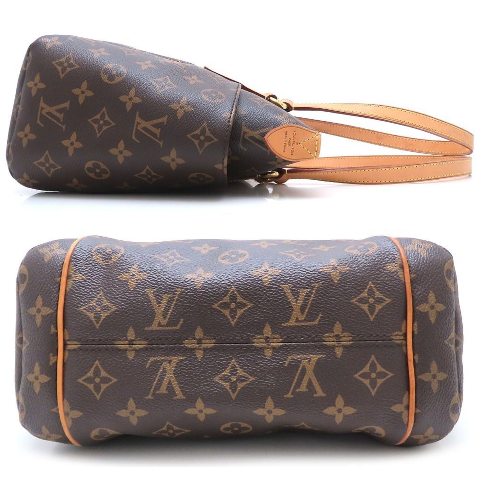 Louis Vuitton Brown Canvas Tote Bag (Pre-Owned)