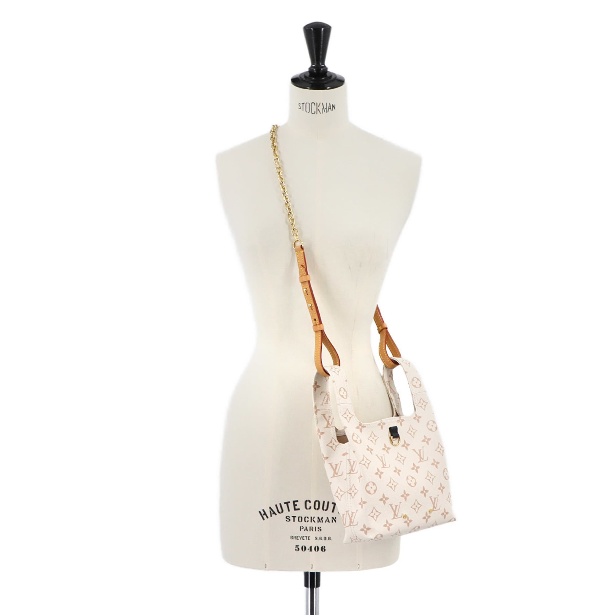 Louis Vuitton Dune Canvas Leather Handbag Shoulder Bag (Pre-Owned)