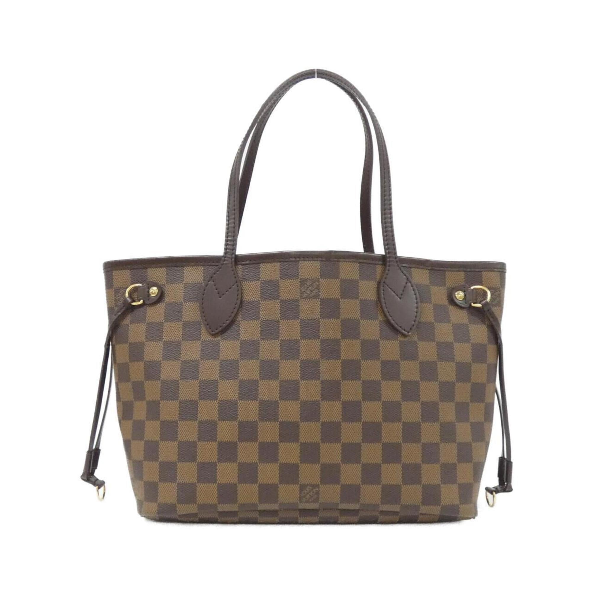 Louis Vuitton Brown Coated Canvas Handbag (Pre-Owned)