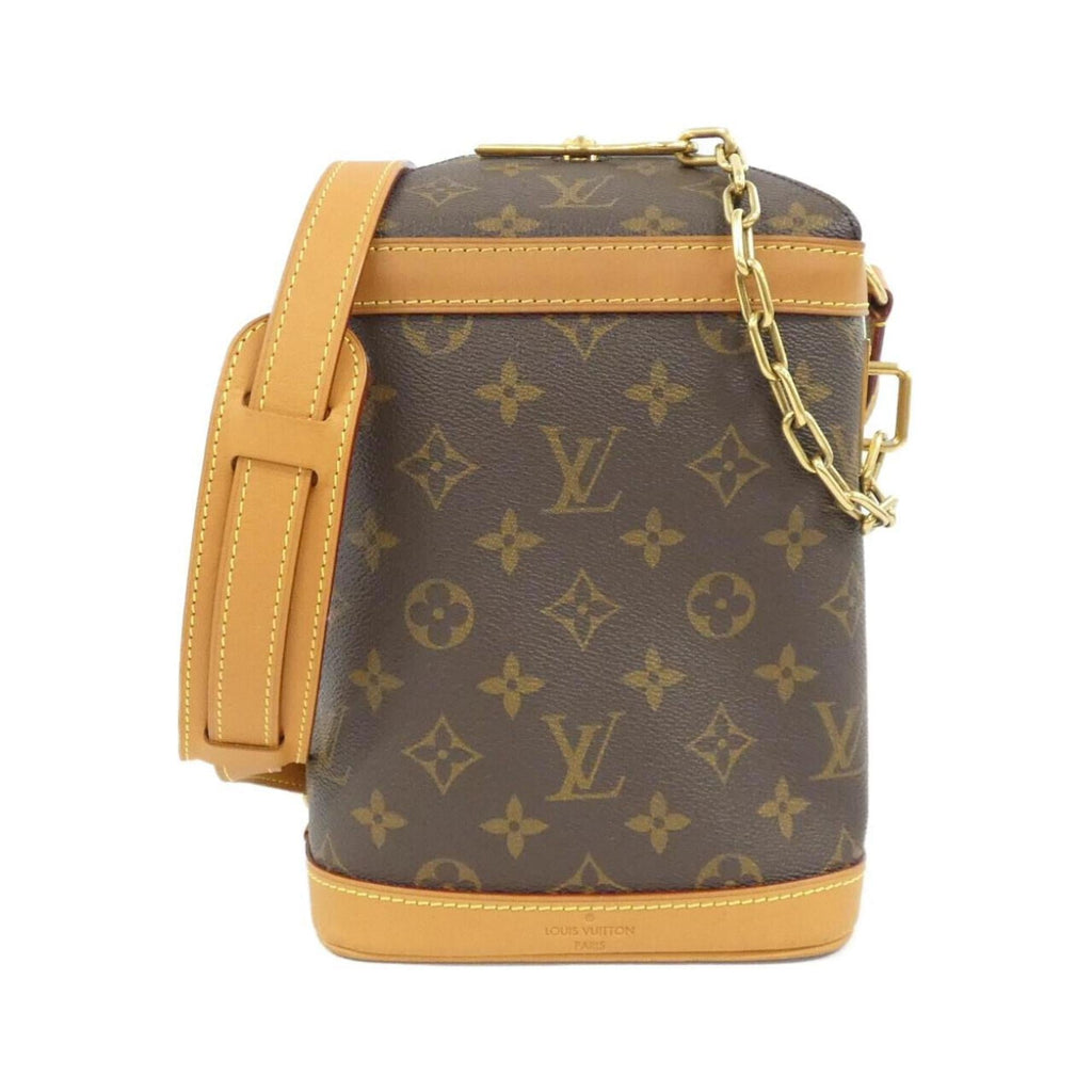 Louis Vuitton Marron Coated Canvas Shoulder Bag (Pre-Owned)